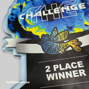 Изящная игра цветов и прозрачности: печать на акриле для The Challenge – неповторимая красота