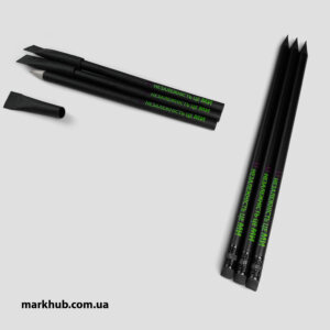 Печать на эко-ручках и карандашах от типографии Маркхаб: экологически чистая печать для устойчивого будущего