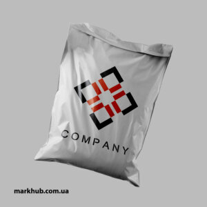 Курьерский пакет с полноцветной печатью индивидуального брендирования