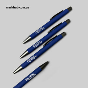 Элегантные Soft-touch ручки с гравировкой для вашего бренда