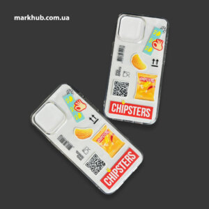 Прозорі чохли для телефонів із яскравим друком