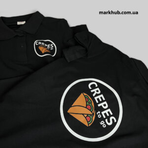 Стильные брендированные поло футболки с логотипом вашей компании