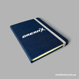 Блокноты с нанесенным логотипом dreamX для создания уникального корпоративного стиля