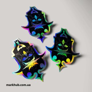 Стікери з повним прорізом, будь-якої складності
