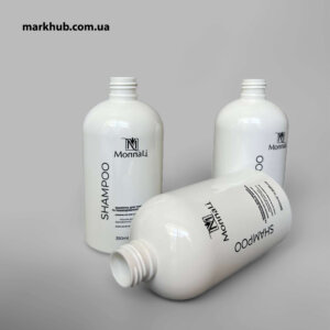 Косметические баночки с нанесенным логотипом MonnaLi методом прямой печати