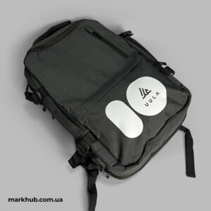 Минималистическое флекс-нанесение на рюкзаке – аккуратный вид и высокая износостойкость